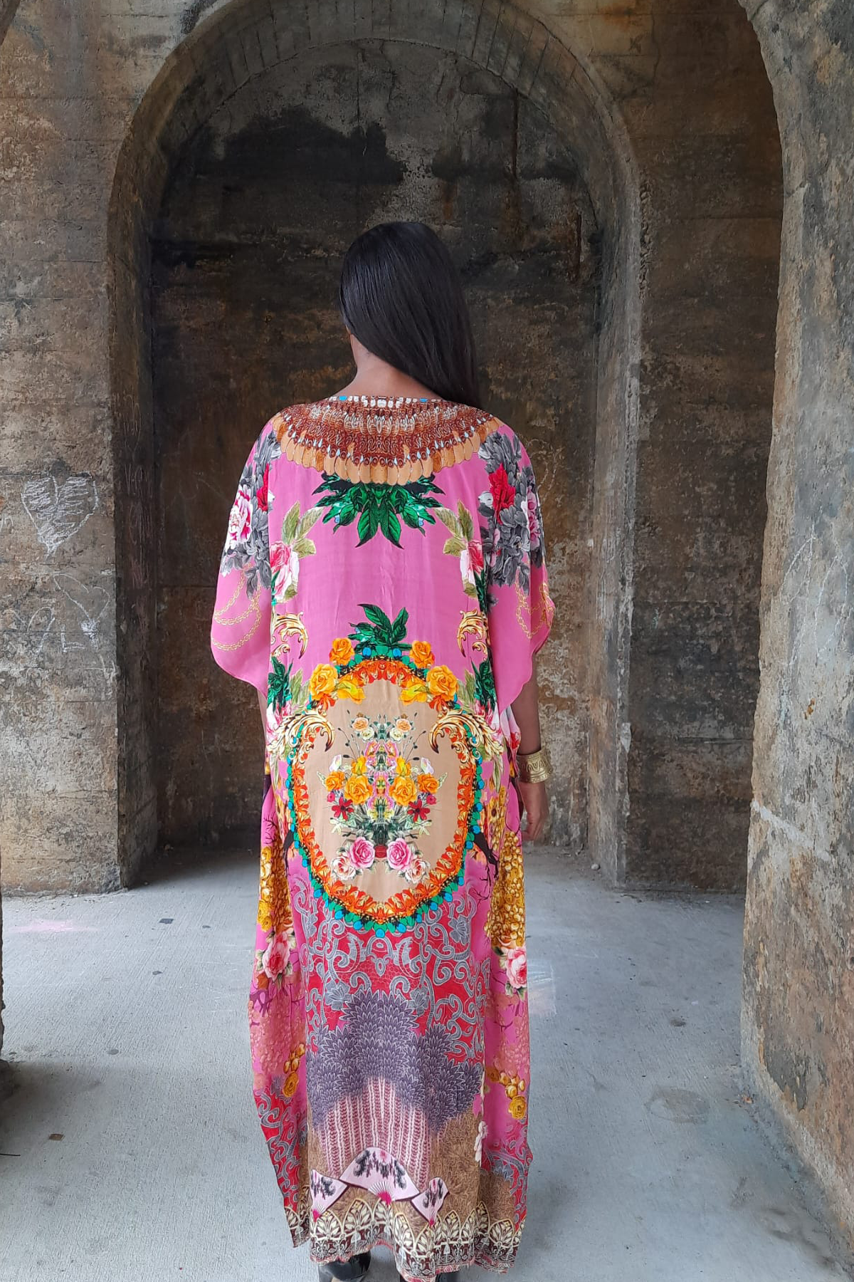 COMING SOON...TOULOUSE Silk Kaftan