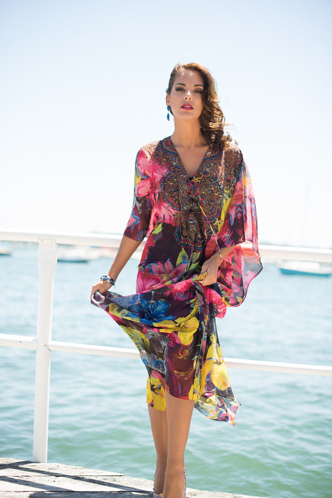 RIO Long Kaftan-Vizcosa