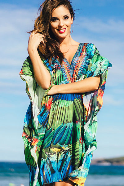 IPANEMA Short Kaftan-Vizcosa