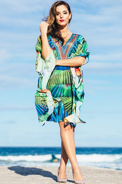 IPANEMA Short Kaftan-Vizcosa