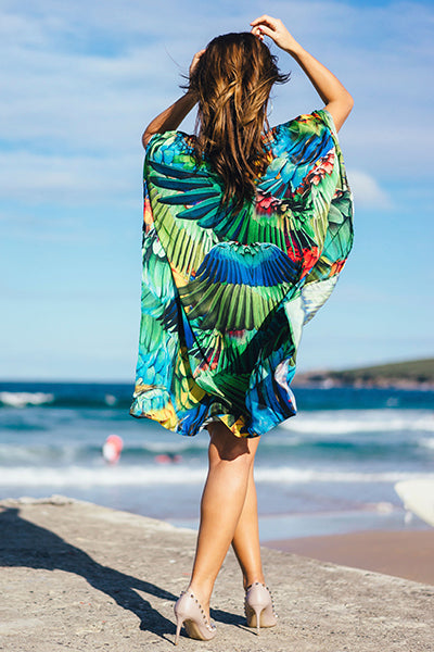 IPANEMA Short Kaftan-Vizcosa