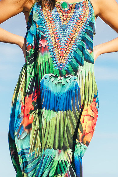 IPANEMA Maxi Dress-Vizcosa