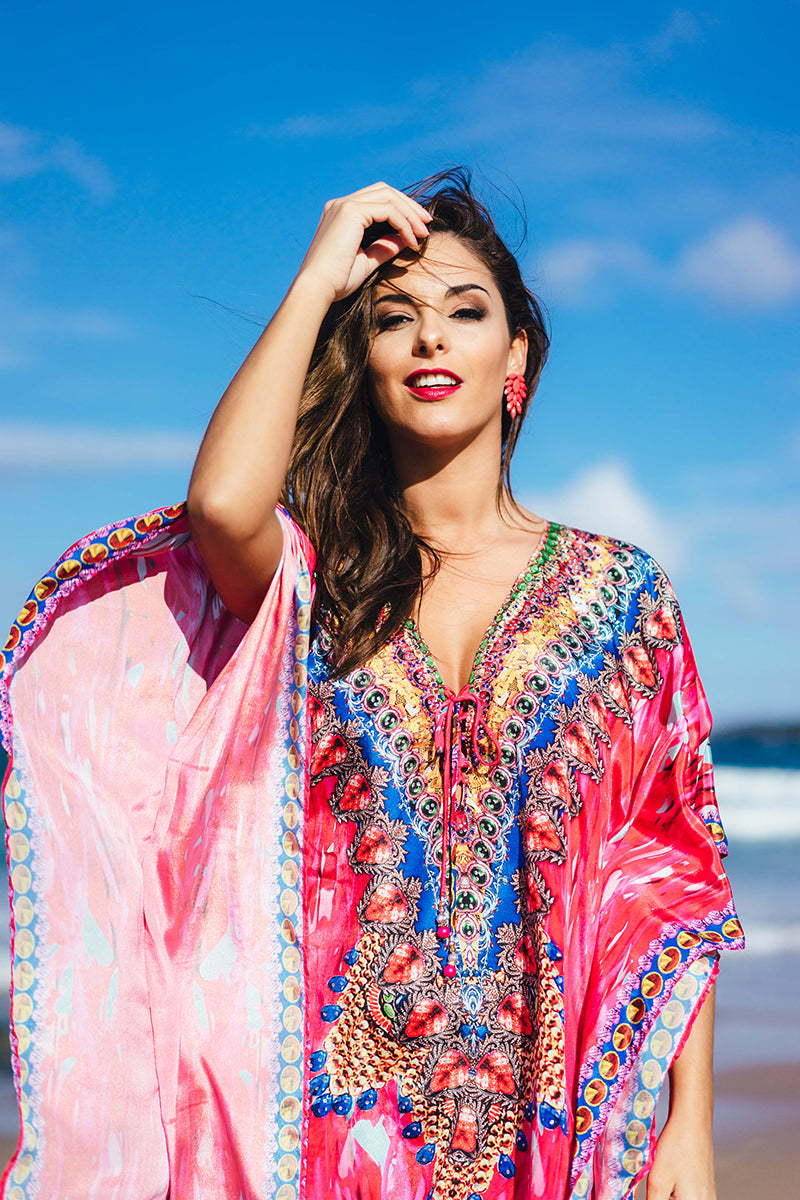 Malibu short Kaftan-Vizcosa