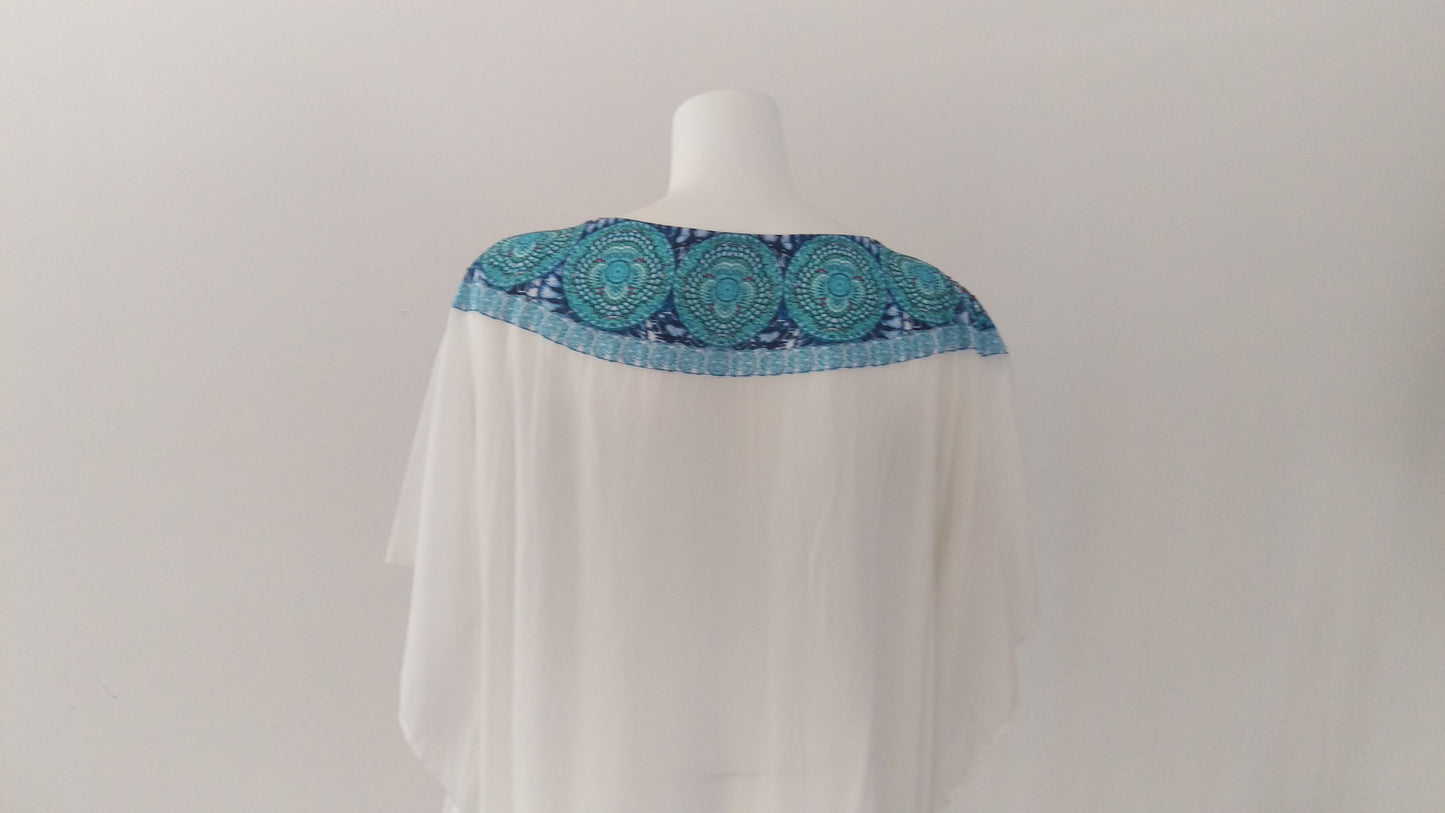 WHITE HAVEN Kaftan-Vizcosa 